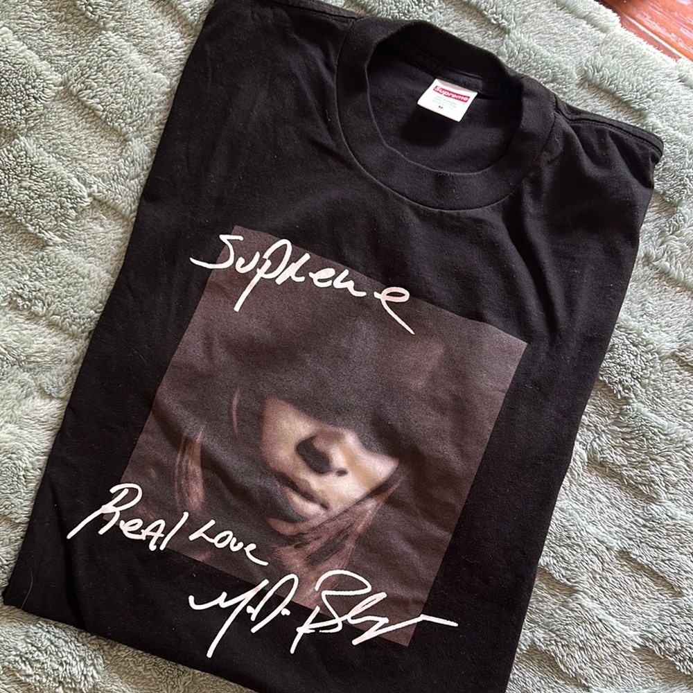 Supreme Mary J. Blige Real Love T-shirt Size M